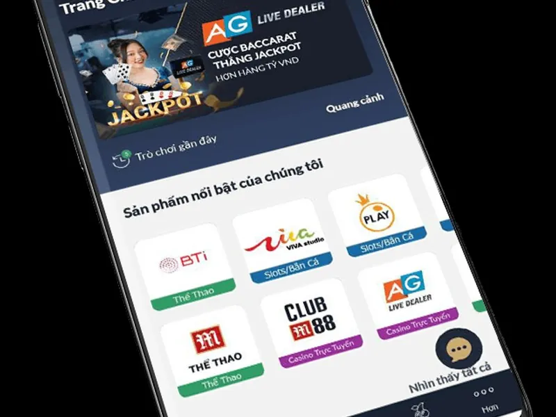 Tính năng cá cược trực tiếp của 55win bet