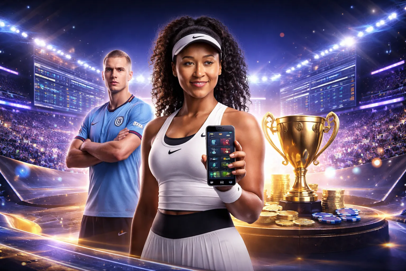 Hình ảnh nền phân tích tỷ lệ cược thể thao chuyên nghiệp tại 55win Bet
